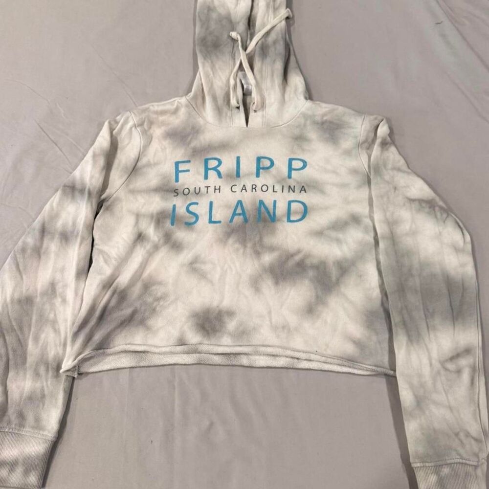 Alternative-apparel Women's White and Grey Sweatshirt